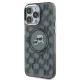 Чехол Karl Lagerfeld для iPhone 15 Pro IML Monogram Karl & Choupette MagSafe, черный