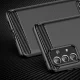Гибкий TPU чехол Carbon Case для Samsung Galaxy A73, черный