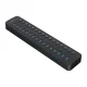 Orico CT2U3-16AB 16 portu USB-A 3.0 centrmezgls ar slēdžiem, melns