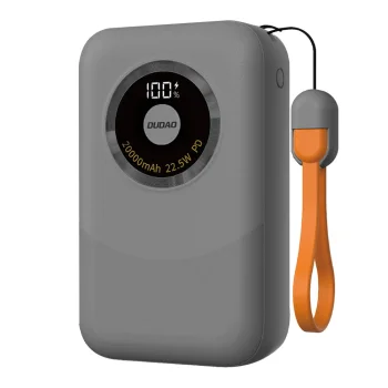 Dudao K21 Mini ārējais akumulators 10000mAh 22.5W, pelēks