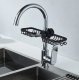 Универсальный органайзер для раковины на смеситель DA122, черный