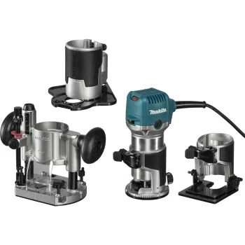 Daudzfunkciju frēze Makita RT0702CX3J 710 W ar Makpac koferi un piederumiem