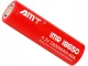 Аккумулятор 18650 Li-Ion 3800mAh 4.2V, 1 шт., красный