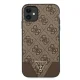 Чехол Guess 4G Triangle для Apple iPhone 11 / Xr, коричневый