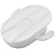 Toothbrush Holder, Universal Wall Holder for Toothbrushes, White