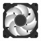 Darkflash DR08 3-in-1 120mm PWM A-RGB datora dzesēšanas ventilatori melni