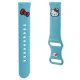Hello Kitty универсальный силиконовый ремешок 20мм Silicone Kitty Head, синий