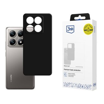 3Mk Protection Silicone vāciņš Xiaomi 14T Pro - Melns