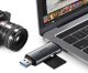 Ugreen USB + USB-C Адаптер Кардридер SD / SDHC / SDXC, microSD / microSDHC / microSDXC | Adapter Card...