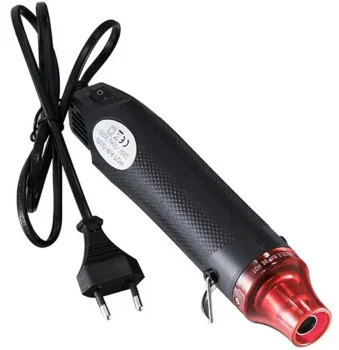 Mini elektriskā siltuma lielgabals melns | electric tanner black