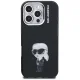 Karl Lagerfeld IML Aquarelle Karl & Logo MagSafe Case for iPhone 16 Pro Max - Black