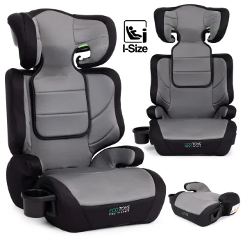 Детское автокресло-бустер 2-в-1 Ecotoys F032 (100-150 см, i-Size)