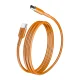 Puro ICON USB-C uz USB-C kabelis 1.5m, oranžs