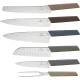Victorinox Swiss Modern Knife Block Set, 6 Pieces, Multicolor