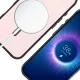 3mk iPhone 16 vāciņš Satin Armor MagCase ar MagSafe, caurspīdīgs ar melnu rāmi