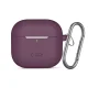Чехол Tech-Protect Silicone Hook для Apple AirPods 4 / 5, бордовый