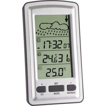 TFA 35.1079 Axis Wireless Weather Station, Silver