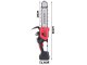 Cordless Chainsaw 1200W 30cm with 21V Battery, Black-Red