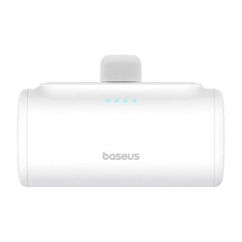 Ārējais akumulators Baseus Compact 5000mAh 20W USB-C, balts