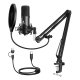 Микрофон с подставкой Maono A04E (черный) | Microphone with stand