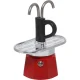 Bialetti MINI EXPRESS Set Magritte kafijas komplekts, sarkans