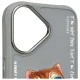 Чехол Nimmy Glasses Cool Cat для iPhone 16 6.1\", серый