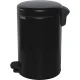 Мусорное ведро с педалью Brabantia Newicon 12 л, матовый черный