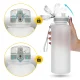 4FIZJO Sports Water Bottle 1L, Grey