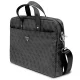 Guess Saffiano 4G Triangle Logo soma klēpjdatoram līdz 16\", melna