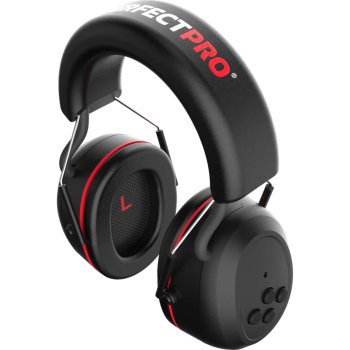 Беспроводные строительные наушники Perfectpro H-30 черно-красные