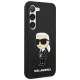 Чехол Karl Lagerfeld Silicone Ikonik для Samsung Galaxy S23 черный