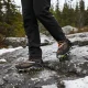 Туристические кошки Mountain Goat STANDARD размер 36-46 с чехлом, черно-желтые