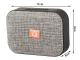 Bluetooth MP3 Portatīvs Bezvadu Skaļrunis Tumba Tumbiņa, Pelēks | Portable Wireless Speaker