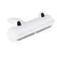Pet Hair Removal Roller Brush for Clothes and Furniture, White/Blue