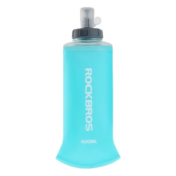 Rockbros 35210027001 Soft Flask Running Water Bottle 500 ml - Light Blue