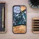 Уникальный чехол Bewood для iPhone 16 Pro Max - Планеты Земля