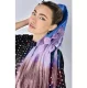 Синтетические волосы для кос Soulima, омбре с блестками, 60 см