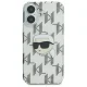 Apple iPhone 16 6.1\'\' Karl Lagerfeld IML Karl Head Electroplated Cover Case, Clear | Telefona Vāciņš Maciņš...