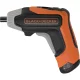 Black & Decker BCF611CK Cordless Screwdriver, 3.6V, 1.5 Ah