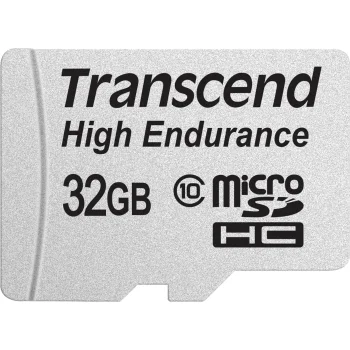 Atmiņas karte Transcend microSDHC 32GB Class 10 High Endurance ar adapteri
