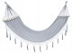 Gotel HM3 Garden Hammock with Wooden Spreader Bars and Fringes Ibiza, 300x100 cm