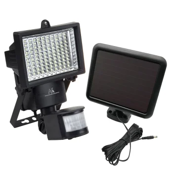 Solārais LED prožektors ar kustības sensoru Maclean Energy MCE442, 6W, IP44
