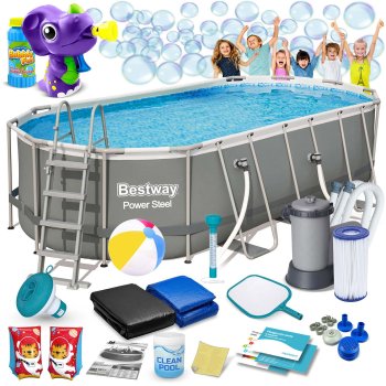 Bestway 56710 Power Steel karkasa baseins 549x274x122 cm