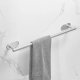 Towel Rail Holder 40cm, Silver