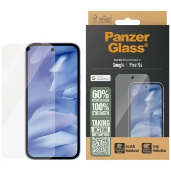Защитное стекло PanzerGlass Ultra-Wide Fit для Google Pixel 9a 5G