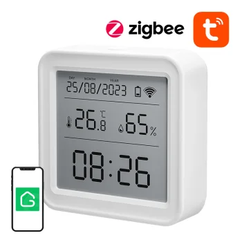 Умный датчик температуры и влажности Zigbee Gosund ST17 Tuya с LCD экраном
