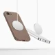 Tech-Protect Silicone MagSafe vāciņš iPhone 16e / 17e, brūns