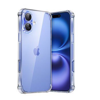 Ugreen Bright Cushion CA101 Case for iPhone 16 Plus, Clear
