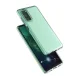 Vāciņš Samsung Galaxy A72 4G Spring Case, caurspīdīgs ar gaiši zilu rāmi