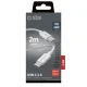 SBS USB-C uz USB-C kabelis 2m, 60W Power Delivery, pelēks